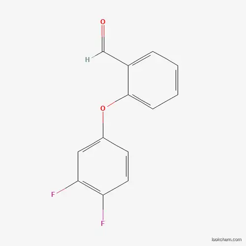 Molecular Structure of 289717-89-1 (2-(3,4-Difluorophenoxy)benzaldehyde)