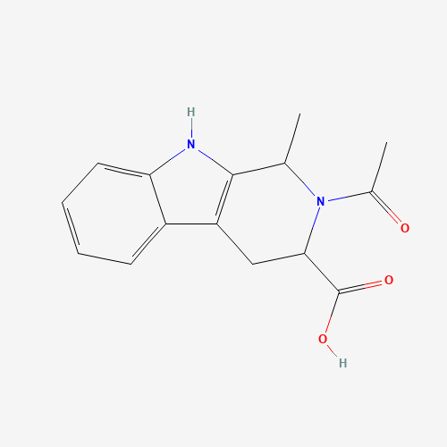 2-ACETYL-1-METHYL-2,3,4,9-TETRAHYDRO-1H-B-CARBOLINE-3-CARBOXYLIC ACID