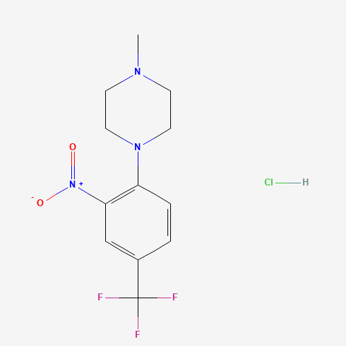 1-METHYL-4-[2-NITRO-4-(TRIFLUOROMETHYL)PHENYL]PIPERAZINE HYDROCHLORIDE