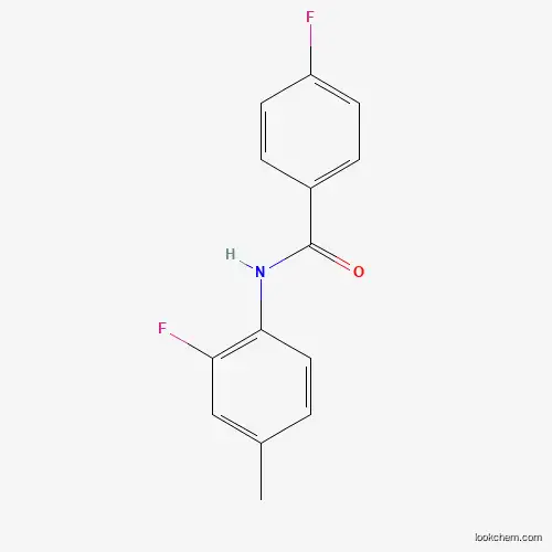 4-fluoro-N-(2-fluoro-4-methylphenyl)benzamide