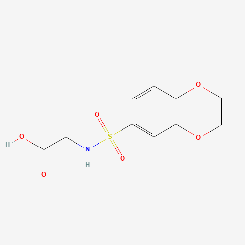 (2,3-DIHYDRO-BENZO[1,4]DIOXINE-6-SULFONYLAMINO)-ACETIC ACID