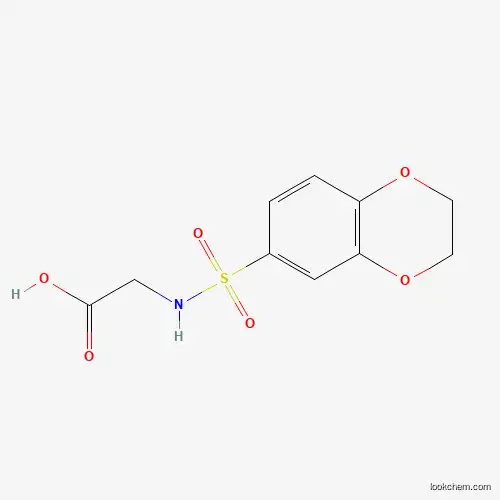 (2,3-DIHYDRO-BENZO[1,4]DIOXINE-6-SULFONYLAMINO)-ACETIC ACID