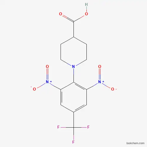 1-[2,6-DINITRO-4-(TRIFLUOROMETHYL)PHENYL]-4-PIPERIDINECARBOXYLIC ACID