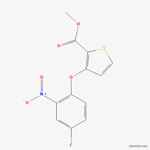 METHYL 3-(4-FLUORO-2-NITROPHENOXY)-2-THIOPHENECARBOXYLATE