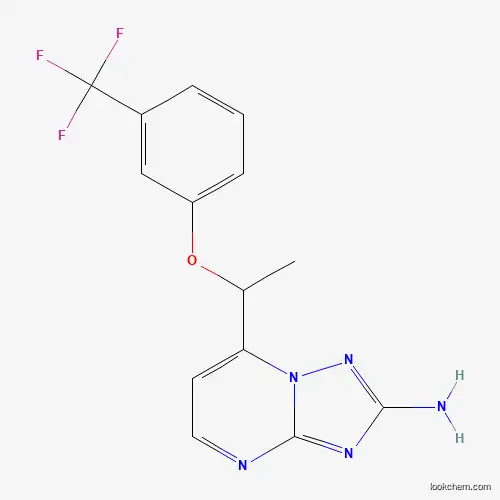 7-[1-[3-(TRIFLUOROMETHYL)PHENOXY]ETHYL][1,2,4]TRIAZOLO[1,5-A]PYRIMIDIN-2-AMINE