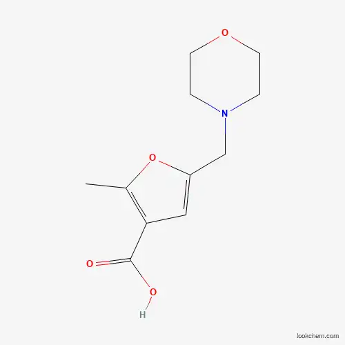 Molecular Structure of 309271-37-2 (2-Methyl-5-morpholin-4-ylmethyl-furan-3-carboxylic acid)