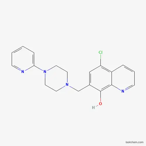 5-Chloro-7-[[4-(2-pyridinyl)-1-piperazinyl]methyl]-8-quinolinol