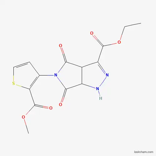 ETHYL 5-[2-(METHOXYCARBONYL)-3-THIENYL]-4,6-DIOXO-1,3A,4,5,6,6A-HEXAHYDROPYRROLO[3,4-C] PYRAZOLE-3-CARBOXYLATE