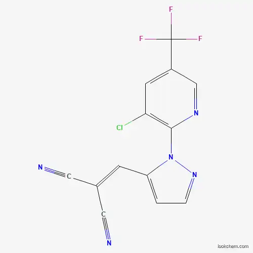 2-({1-[3-chloro-5-(trifluoromethyl)-2-pyridinyl]-1H-pyrazol-5-yl}methylene)malononitrile