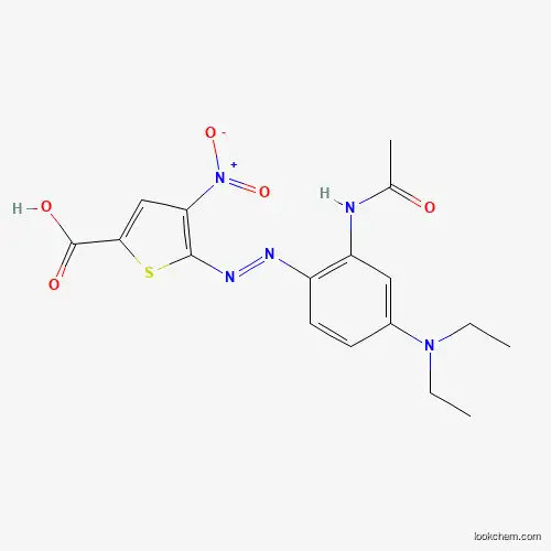 2-THIOPHENECARBOXYLIC ACID 5-[[2-(ACETYLAMINO)-4-(DIETHYLAMINO)PHENYL]AZO]-4-NITRO-