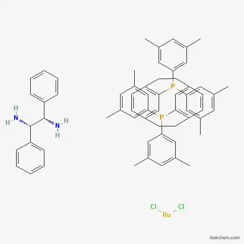 Dichloro[(R)-(-)-4,12-bis(di(3,5-xylyl)phosphino)-[2.2]-paracyclophane][(1S,2S)-(-)-1,2-diphenylethylenediaMine]rutheniuM(II)