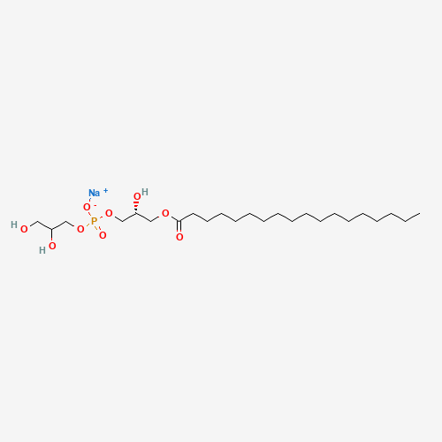 1-stearoyl-2-hydroxy-sn-glycero-3-phospho-(1'-rac-glycerol) (sodiuM salt)