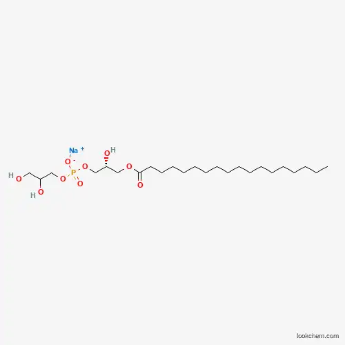 1-stearoyl-2-hydroxy-sn-glycero-3-phospho-(1'-rac-glycerol) (sodiuM salt)