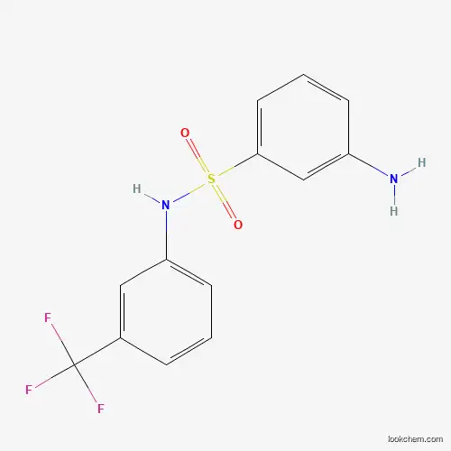 Molecular Structure of 327093-05-0 (3-Amino-N-(3-trifluoromethyl-phenyl)-benzenesulfonamide)
