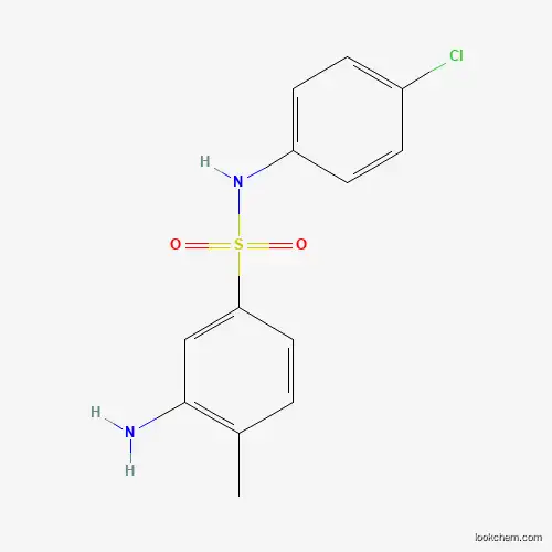 3-amino-N-(4-chlorophenyl)-4-methylbenzenesulfonamide