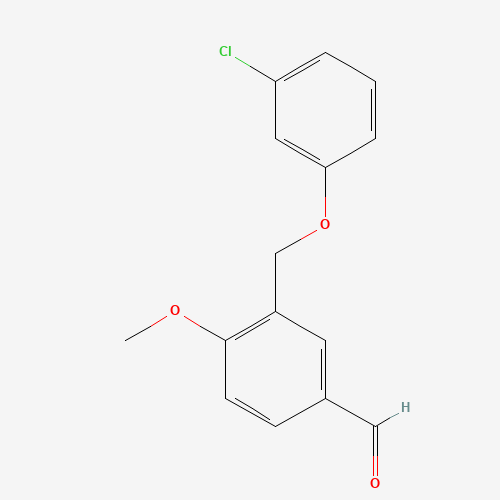 3-(3-CHLORO-PHENOXYMETHYL)-4-METHOXY-BENZALDEHYDE