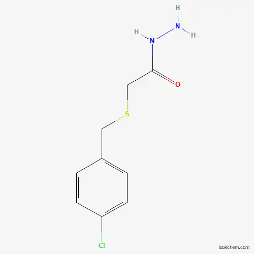 Molecular Structure of 329694-30-6 (2-[(4-Chlorobenzyl)thio]acetohydrazide)