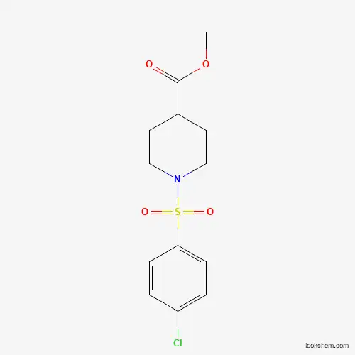 METHYL 1-[(4-CHLOROPHENYL)SULFONYL]-4-PIPERIDINECARBOXYLATE