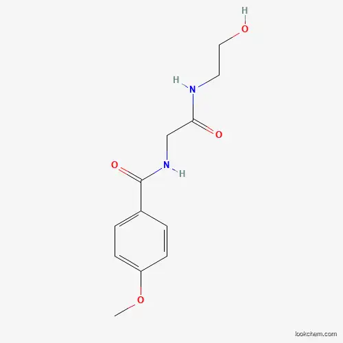 N-(2-[(2-HYDROXYETHYL)AMINO]-2-OXOETHYL)-4-METHOXYBENZENECARBOXAMIDE