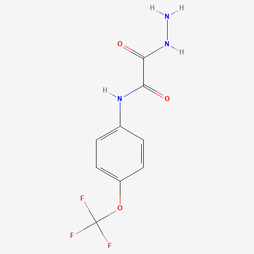 2-HYDRAZINO-2-OXO-N-[4-(TRIFLUOROMETHOXY)PHENYL]ACETAMIDE