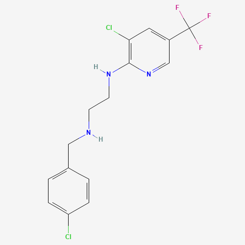 N1-(4-CHLOROBENZYL)-N2-[3-CHLORO-5-(TRIFLUOROMETHYL)-2-PYRIDINYL]-1,2-ETHANEDIAMINE