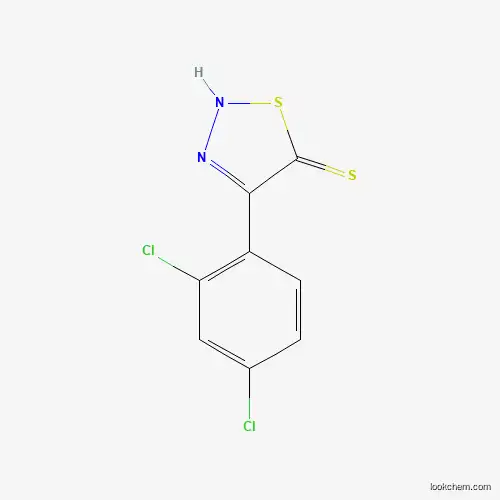 4-(2,4-DICHLOROPHENYL)-1,2,3-THIADIAZOL-5-YLHYDROSULFIDE