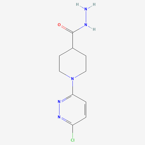 1-(6-CHLORO-3-PYRIDAZINYL)-4-PIPERIDINECARBOHYDRAZIDE