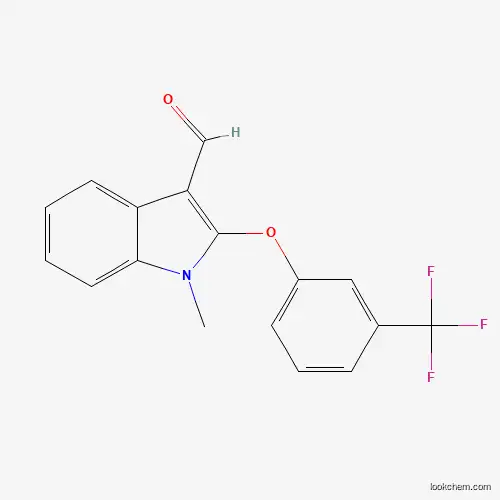 1-METHYL-2-[3-(TRIFLUOROMETHYL)PHENOXY]-1H-INDOLE-3-CARBALDEHYDE
