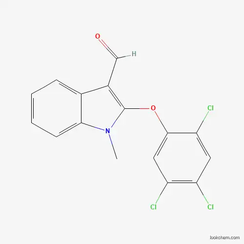 1-METHYL-2-(2,4,5-TRICHLOROPHENOXY)-1H-INDOLE-3-CARBALDEHYDE