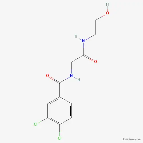 3,4-DICHLORO-N-(2-[(2-HYDROXYETHYL)AMINO]-2-OXOETHYL)BENZENECARBOXAMIDE