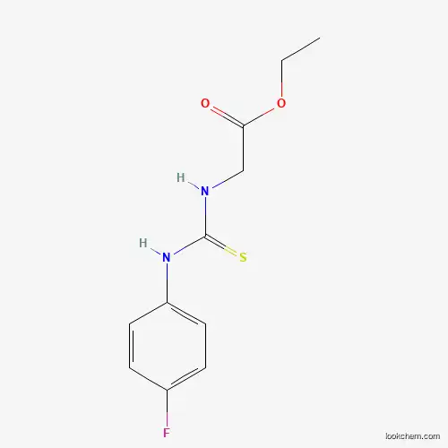 Molecular Structure of 338773-28-7 (Ethyl 2-{[(4-fluoroanilino)carbothioyl]amino}acetate)