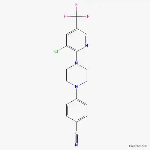 4-(4-[3-CHLORO-5-(TRIFLUOROMETHYL)-2-PYRIDINYL]PIPERAZINO)BENZENECARBONITRILE