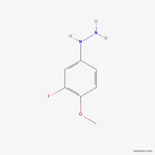 (3-fluoro-4-methoxyphenyl)hydrazine
