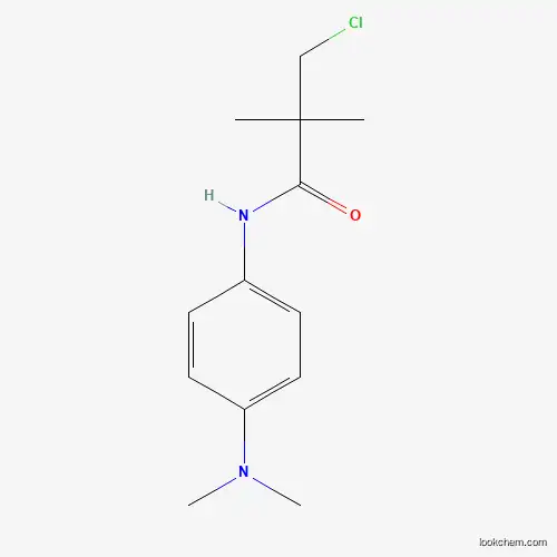 3-CHLORO-N-[4-(DIMETHYLAMINO)PHENYL]-2,2-DIMETHYLPROPANAMIDE