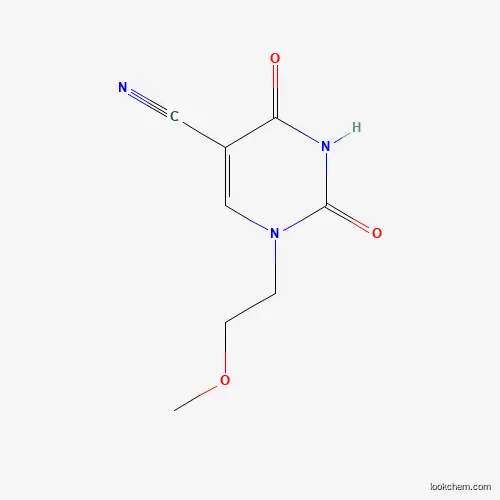 1-(2-METHOXYETHYL)-2,4-DIOXO-1,2,3,4-TETRAHYDRO-5-PYRIMIDINECARBONITRILE