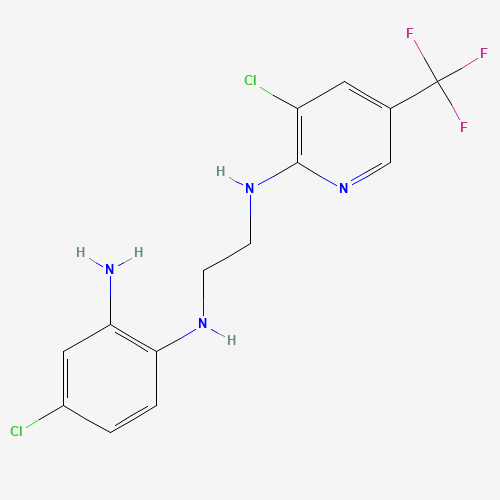 4-CHLORO-N1-(2-([3-CHLORO-5-(TRIFLUOROMETHYL)-2-PYRIDINYL]AMINO)ETHYL)-1,2-BENZENEDIAMINE