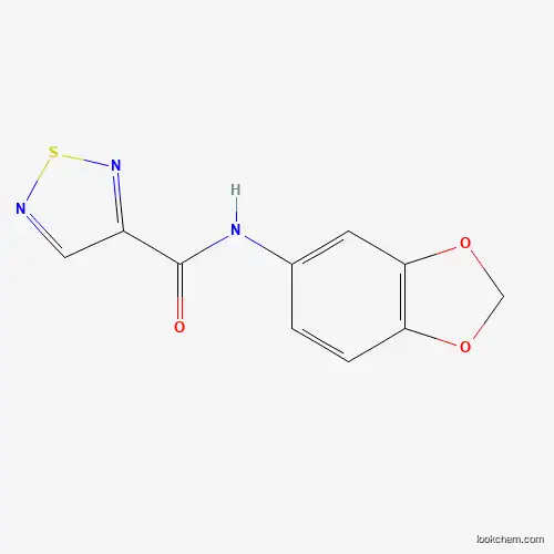 1,2,5-THIADIAZOLE-3-CARBOXAMIDE,N-1,3-BENZODIOXOL-5-YL-CAS