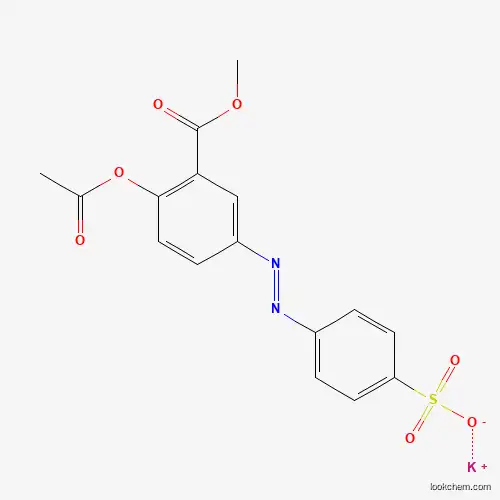 5-[(p-Sulfophenyl)azo]salicylic Acid Acetate Methyl Ester Potassium Salt