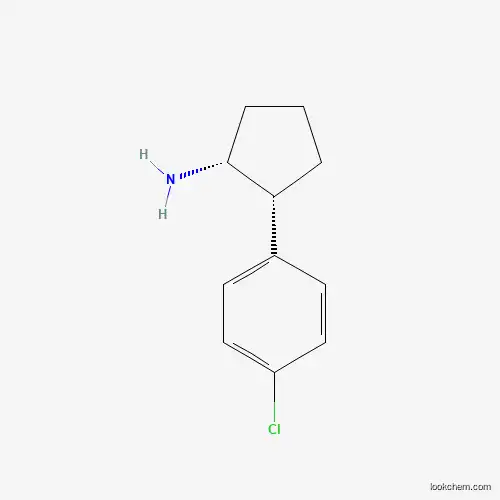 Molecular Structure of 344463-34-9 (cis-2-(4-Chlorophenyl)cyclopentanamine)