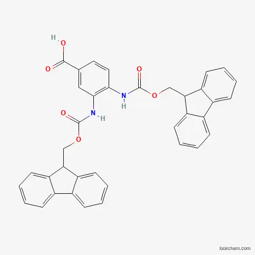 Di-Fmoc-3,4-diaminobenzoic acid