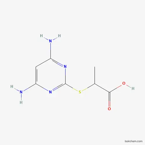 2-(4,6-DIAMINO-PYRIMIDIN-2-YLSULFANYL)-PROPIONIC ACID