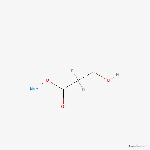 rac 3-Hydroxybutyric Acid-[d2] Sodium Salt