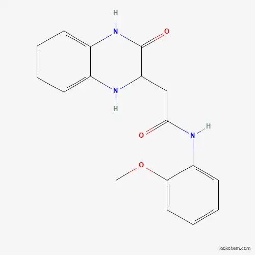 N-(2-methoxyphenyl)-2-(3-oxo-2,4-dihydro-1H-quinoxalin-2-yl)acetamide