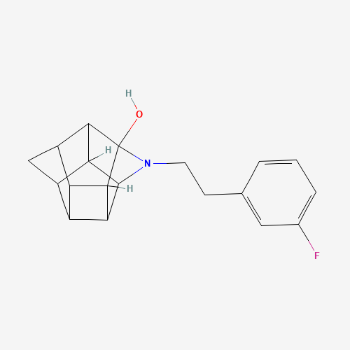 (N-(3'-Fluorophenyl)ethyl-4-azahexacyclo[5.4.1.02,6.03,10.05,9.08,11]dodecan-3-ol(362512-81-0)