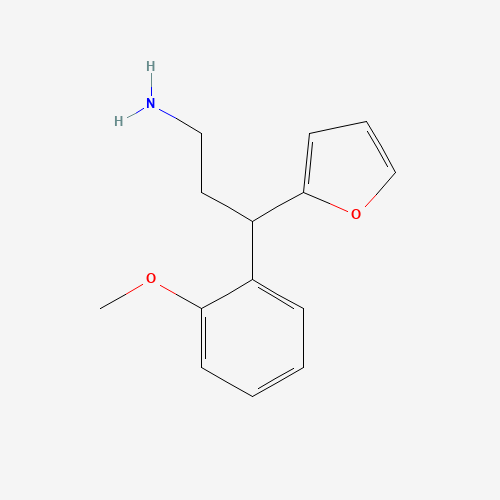 3-FURAN-2-YL-3-(2-METHOXY-PHENYL)-PROPYLAMINE