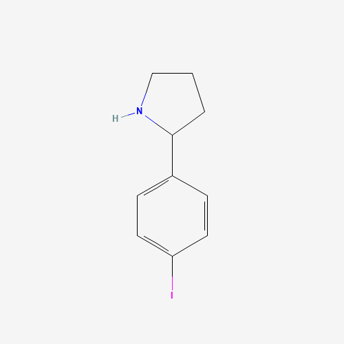 2-(4-iodophenyl)pyrrolidine