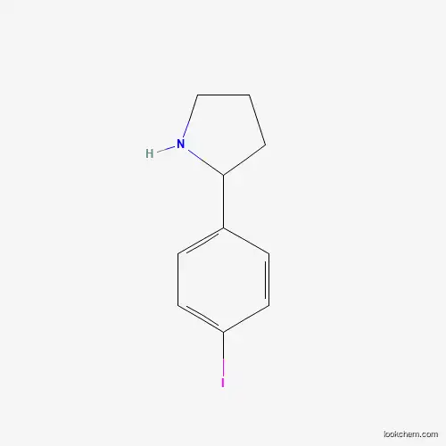 Molecular Structure of 383127-21-7 (2-(4-Iodophenyl)pyrrolidine)