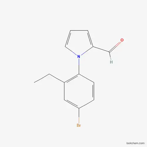 1-(4-Bromo-2-ethylphenyl)-1h-pyrrole-2-carbaldehyde