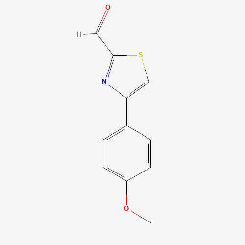 4-(4-METHOXYPHENYL)-1,3-THIAZOLE-2-CARBALDEHYDE