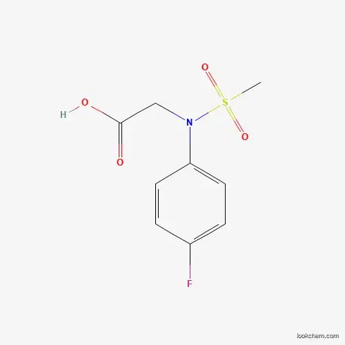 N-(4-FLUOROPHENYL)-N-(METHYLSULFONYL)GLYCINE